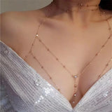 Shining Zircon Tassel Sexy Beach Wedding Accessories