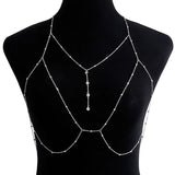 Shining Zircon Tassel Sexy Beach Wedding Accessories
